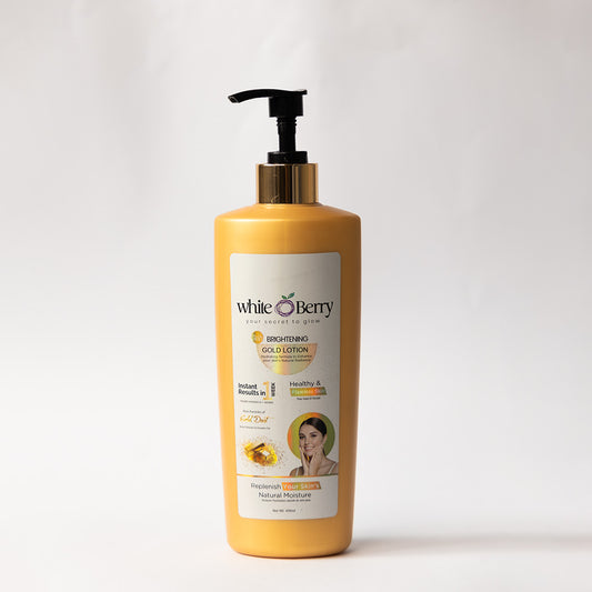 ⁠White Berry Skin Brightening Gold Lotion